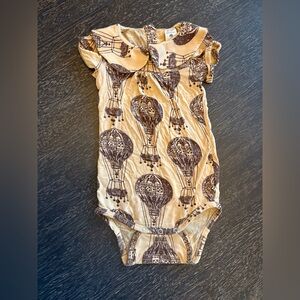 Kate Quinn Hot Air Balloon Print Kids One Piece